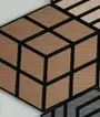 [CARO #18] Réf CH : CARO #18 Hexagonal Wall panel 12mm