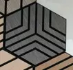 [EFFEIL #9] Réf CH : Wenge Hexagonal Wall panel 12mm