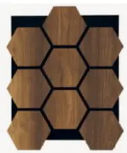 [HEX-HMT] Réf TUR : Hamilton Hexagon Panel