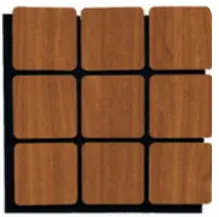 [KARE-HMT] Réf TUR : KARE-HMT 60X60 Hamilton Carré Panel