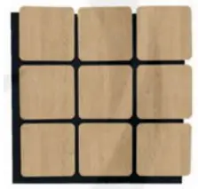 [KARE-KRN] Réf TUR : KARE-KRN 60x60 KARINA KARE AKUSTIK PANEL